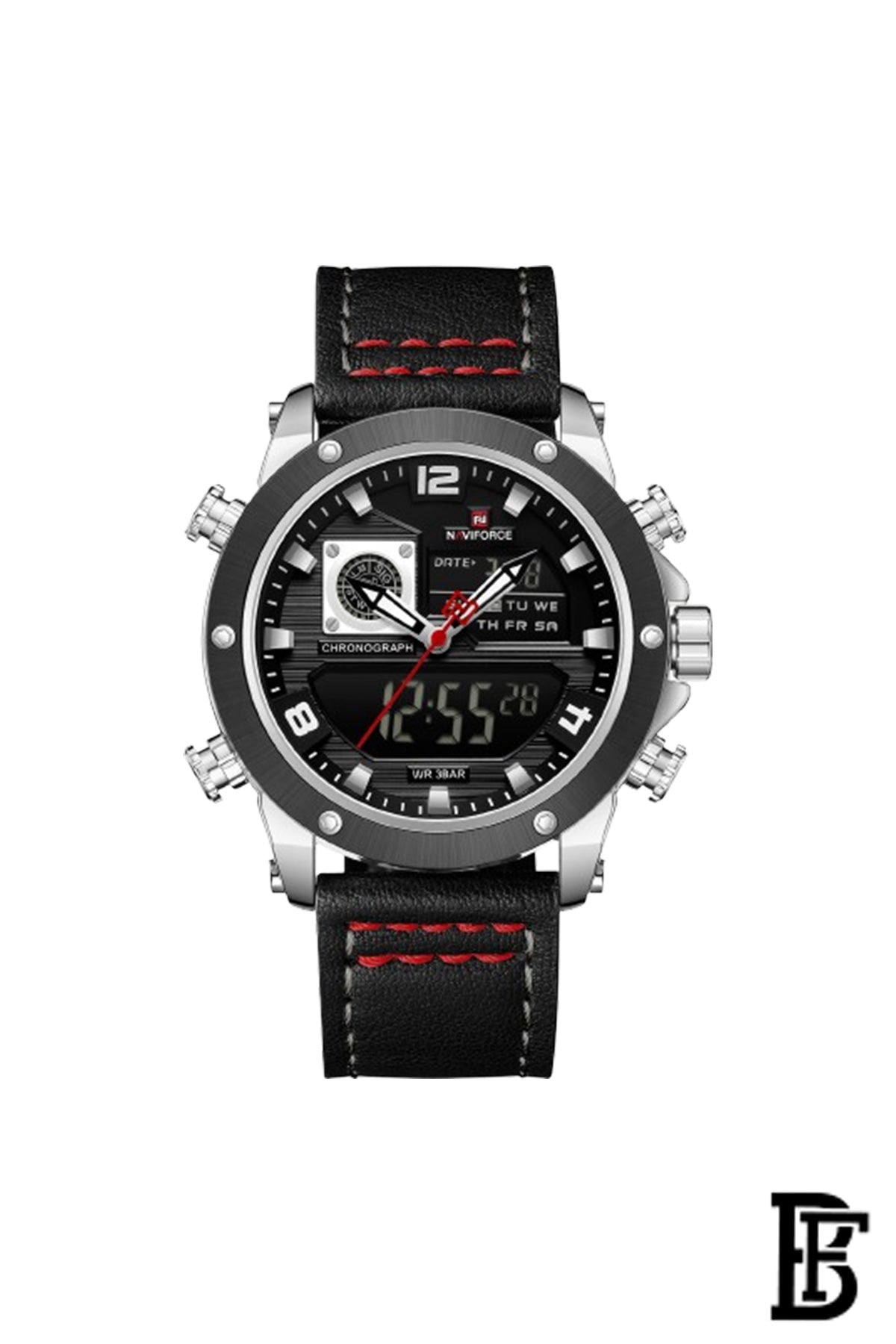 Naviforce NF9236 SWB Men's Analog Leather Watch image 1