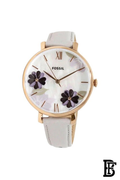 FOSSILWomen's Jacqueline Analog Leather Strap Watch ES4672 image 0
