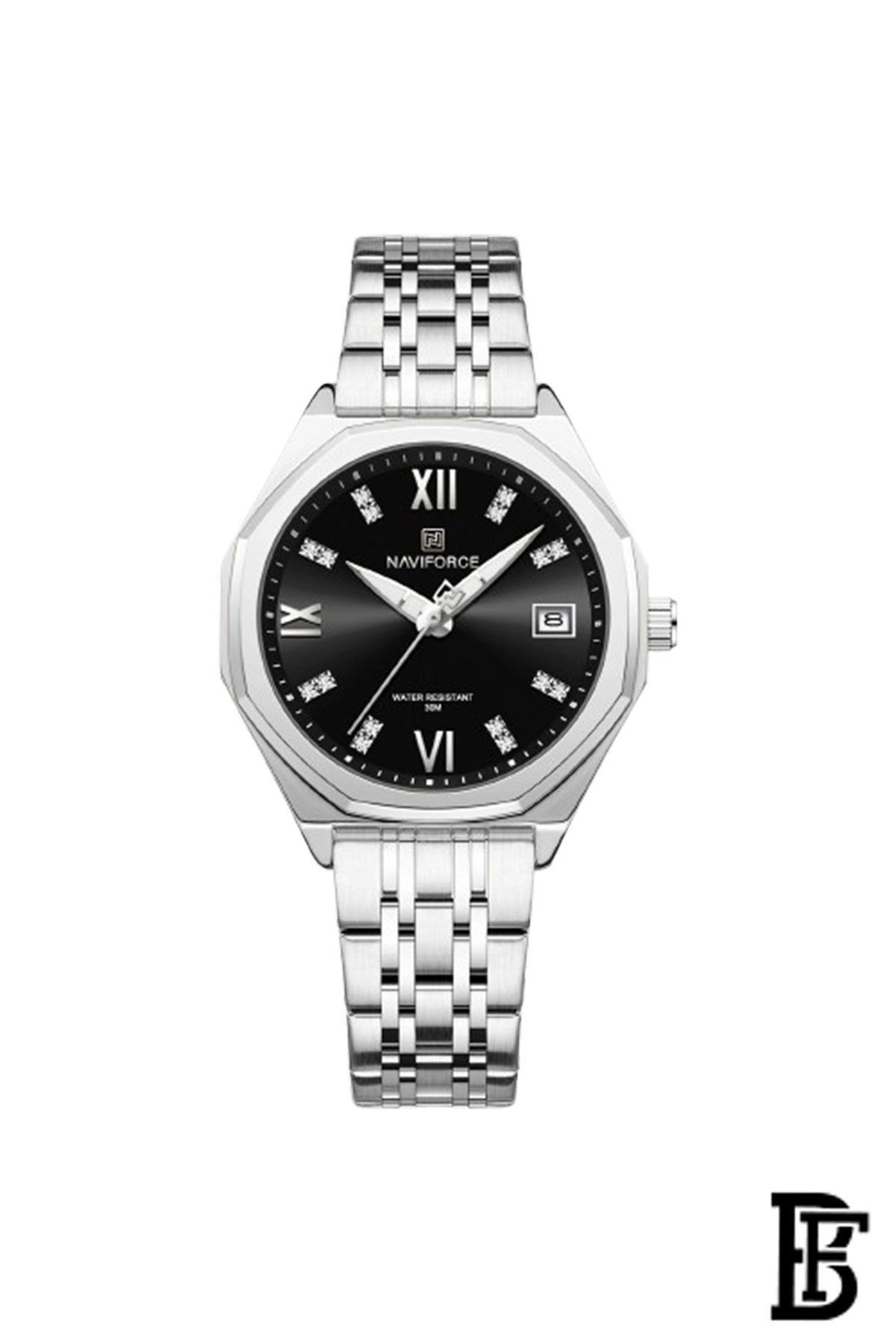 Naviforce NF5052 SBS    Women's Analog Stainless Steel Watch image 0