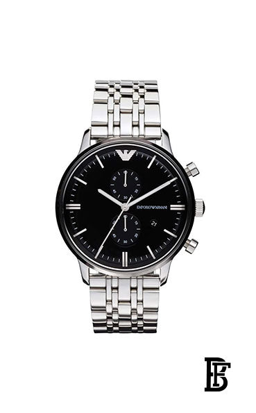 EMPORIO ARMANI Men's Metal Analog Wrist Watch AR0389 + Gift perfume Tester 30 ml image 2