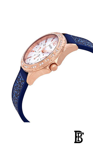 GUESS W1096L4 Women's Rubber Quartz  Analog Wrist Watch image 2