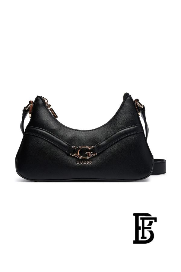 Guess Black Women Shoulder Bag Hwbg7993730 – Elegant Everyday Shoulder Bag image 1