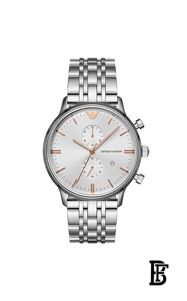 EMPORIO ARMANI Men's Stainless Steel Analog Watch Ar1933 image 1