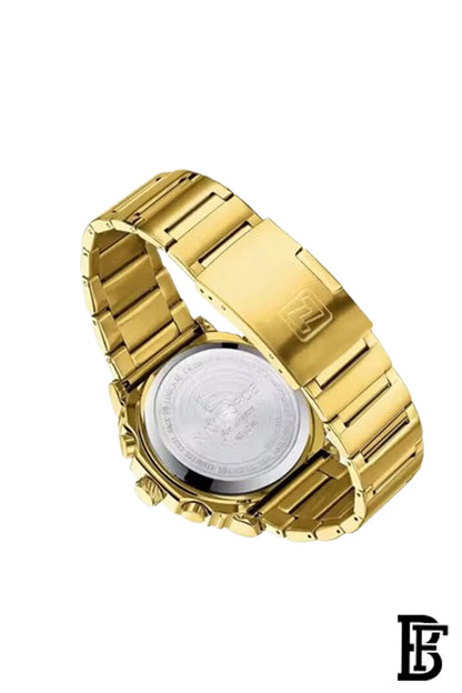NAVIFORCE NF9216S G/B MEN'S Stainless Steel Analog Wrist Watch image 3