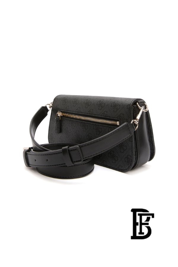 Guess Black Women Shoulder Bag Hwesg951320 – Elegant Everyday Shoulder Bag image 4
