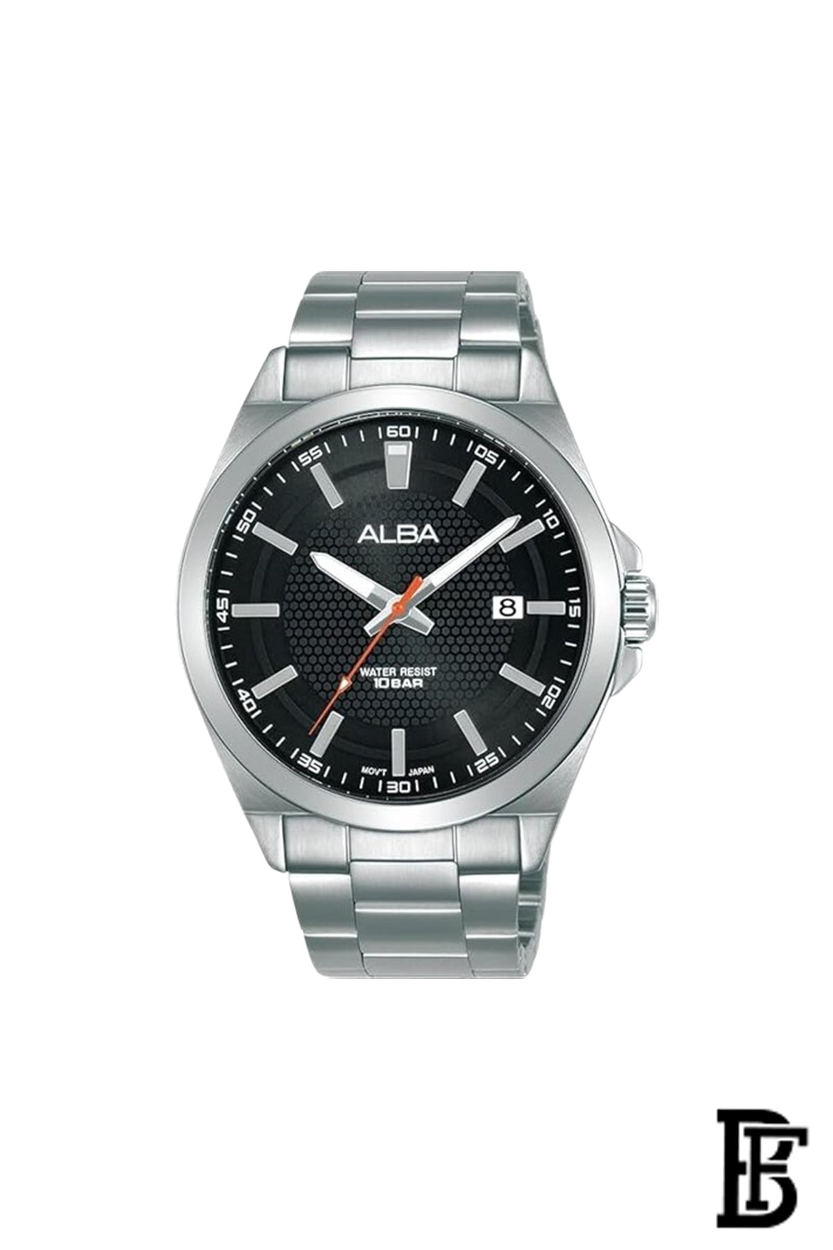 Alba AS9P15X Men's Stainless steel Quartz Analog Wrist Watch Warranty from Elaraby Group image 1
