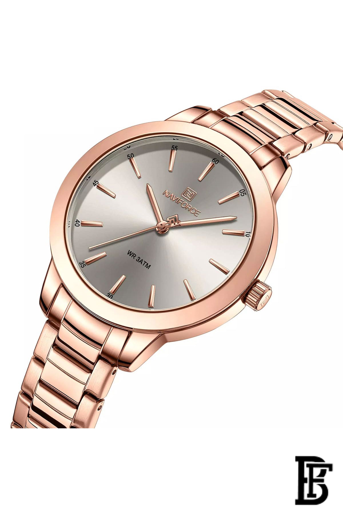 Naviforce NF5025  RGGY      Women's Analog Stainless Steel Watch image 2