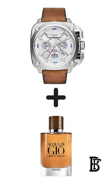 DIESEL Men's Casual Analog Watch DZ7357 + Gift perfume Tester 30 ml image 1