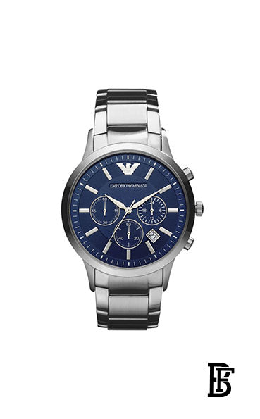 EMPORIO ARMANI Men’s Classic Water Resistant Chronograph Watch AR2448 + Sun glasses gift sg1 image 2