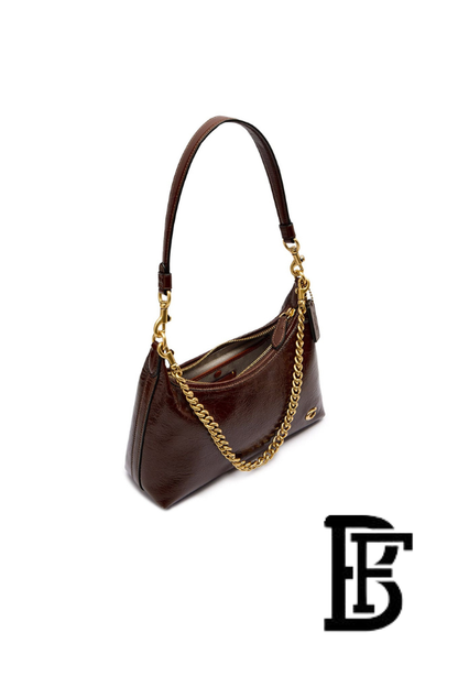 Coach Brown  Women Shoulder Bag Cad75 B4Mpl – Elegant Everyday Shoulder Bag image 8