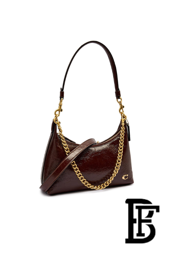 Coach Brown  Women Shoulder Bag Cad75 B4Mpl – Elegant Everyday Shoulder Bag image 10
