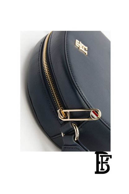 Tommy Hilfiger Blue Leather Women Cross Body Bag Aw0Aw16682– Elegant Everyday Cross Bag image 5