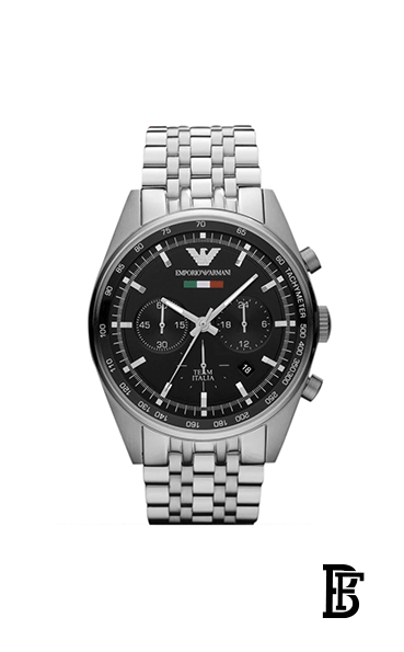 EMPORIO ARMANI Men's Stainless Steel Chronograph Watch AR5983 image 1