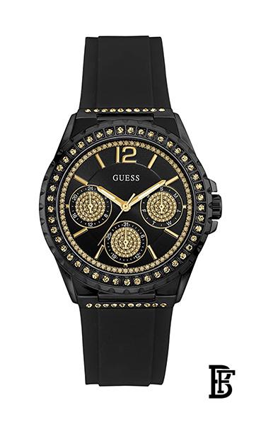 GUESSWomen's Analog Stainless Steel Clasp Round Wrist Watch W0846L1 image 1