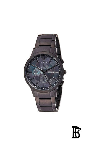 Emporio Armani Men's  Chronograph Stainless Steel Watch AR11275 + Gift perfume Tester 30 ml image 2