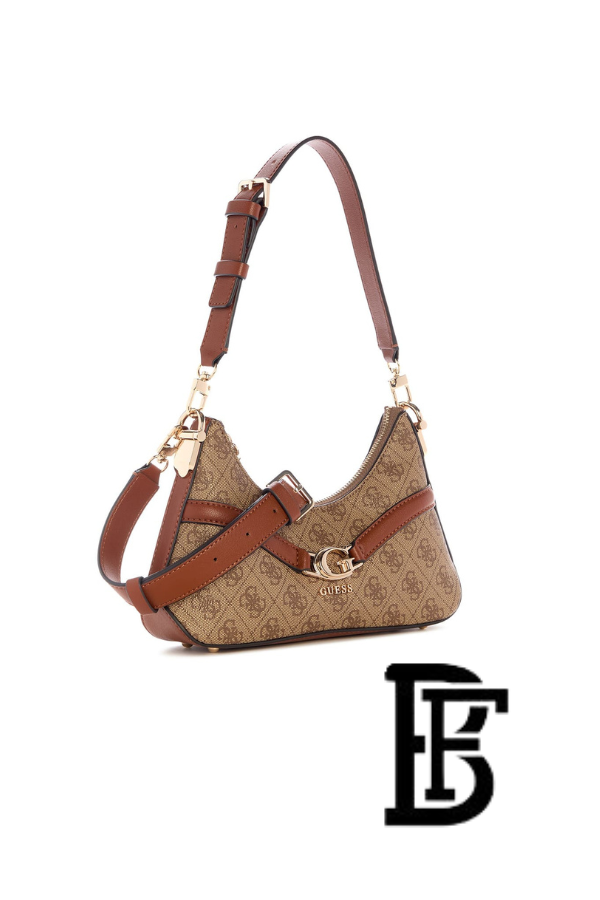 Guess Light Brown Women Shoulder Bag Hwsg7993730 Ltl – Elegant Everyday Crossbody Bag image 8