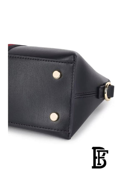 Tommy Hilfiger Navy Blue Leather Women Handbag Aw0Aw17065 – Elegant Everyday Shoulder Bag image 7