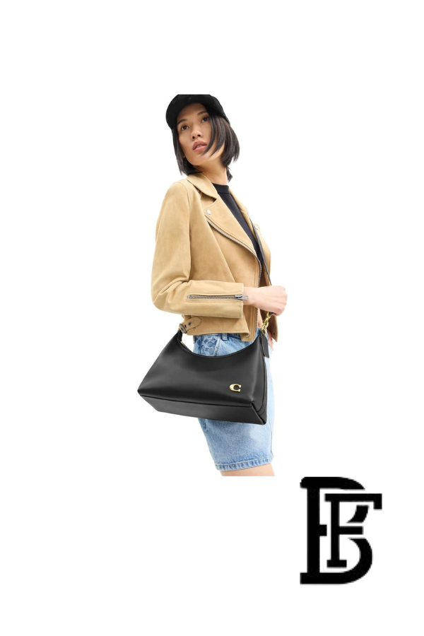 Coach Black Women Shoulder Bag Cr981 B4 Bk – Elegant Everyday Shoulder Bag image 3