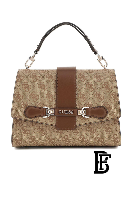 Guess brown Women Shoulder Bag Hwsg9500200 Lgw  – Elegant Everyday Shoulder Bag image 0