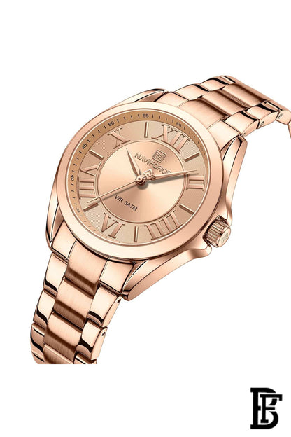 Naviforce NF5037 RGRG   Women's Analog Stainless Steel Watch image 2