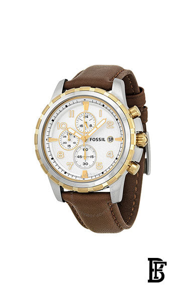 FOSSIL FS4788 Men's Dean Water Resistant Chronograph Watch + Gift perfume tester 30 ml image 2
