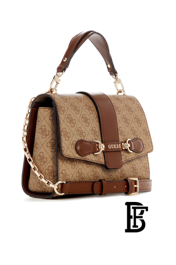 Guess brown Women Shoulder Bag Hwsg9500200 Lgw  – Elegant Everyday Shoulder Bag image 3
