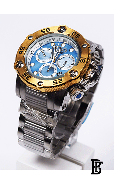 Invicta Reserve Propeller Swiss Ronda Z60 Caliber Men's Watch w/ Mother of Pearl Dial - 52.5mm, Steel image 2