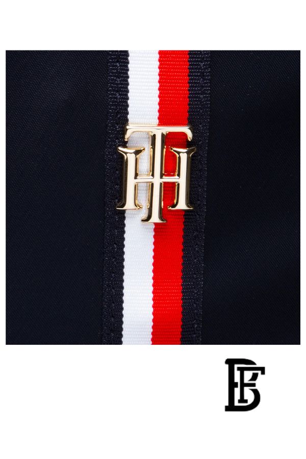 Tommy Hilfiger Blue Leather Women backpack Aw0Aw13170 – Elegant Everyday Bag image 9