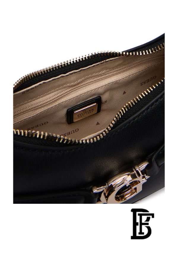 Guess Black Women Shoulder Bag Hwbg7993730 – Elegant Everyday Shoulder Bag image 6