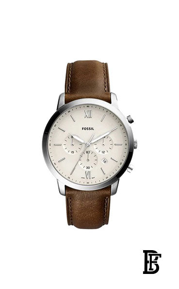 FOSSIL Men's Neutra Water Resistant Analog Watch FS5380 + Gift perfume tester 30 ml image 2