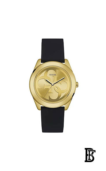 GUESS Women's Silicone  Analog  Wrist Watch W0911L3 + Gift perfume Tester 30 ml image 2
