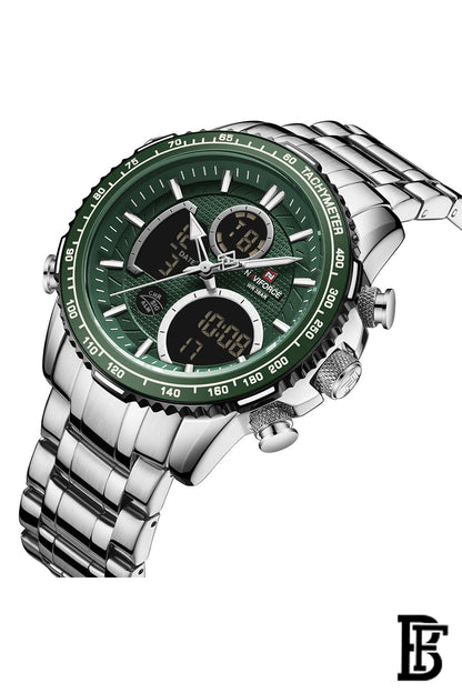 NAVIFORCE NF9182  SGN    MEN'S Stainless Steel Analog Wrist Watch image 2