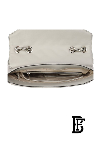 Guess Grey  Women Shoulder Bag Hwvg7970210 Gry  – Elegant Everyday Shoulder Bag image 9