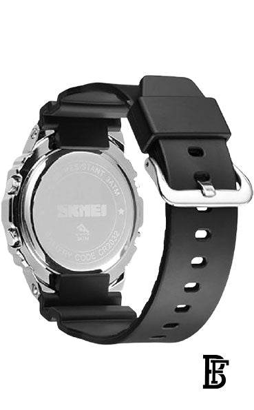 SKMEI  Digital Watch for Men Women Waterproof Outdoor Military Sports SK1769 Silver image 3