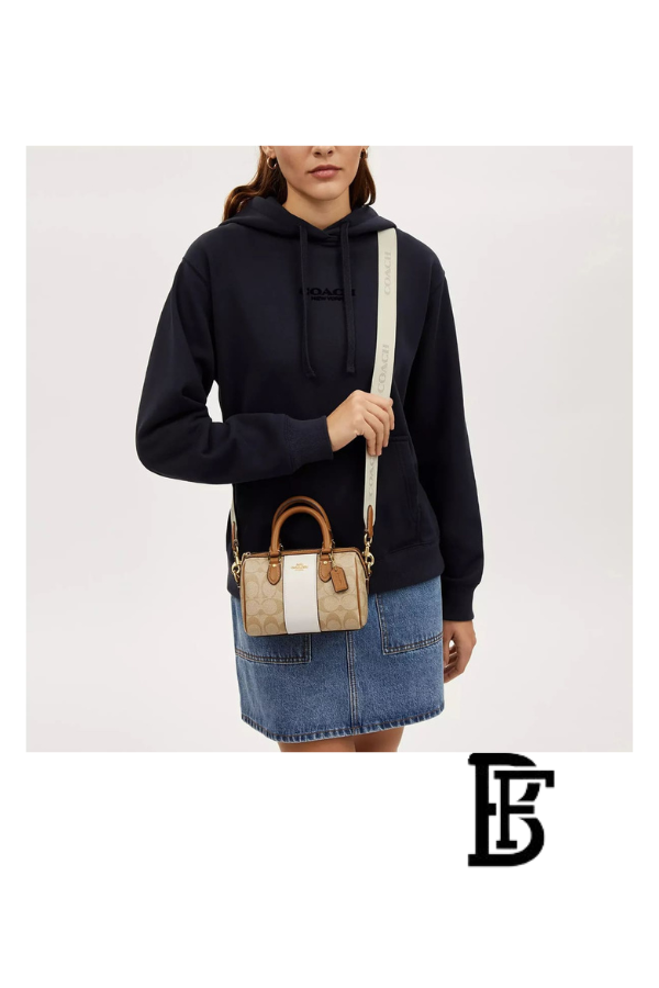 Coach Beige  Women Shoulder Bag Cr243  – Elegant Everyday Shoulder Bag image 7
