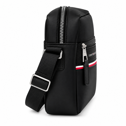 TOMMY HILFIGER BLACK MEN CROSSBAG