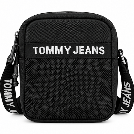 TOMMY HILFIGER BLACK CROSS BAG
