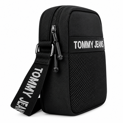 TOMMY HILFIGER BLACK CROSS BAG