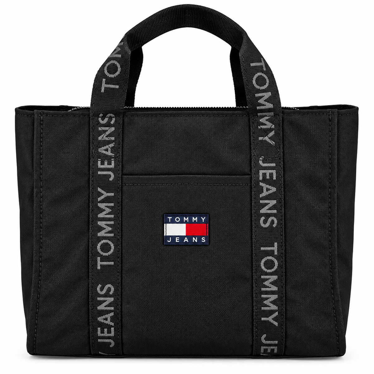 TOMMY HILFIGER UNISEX BLACK HANDBAG