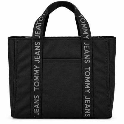 TOMMY HILFIGER UNISEX BLACK HANDBAG