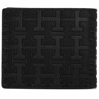 Black Leather Wallet By TOMMY.