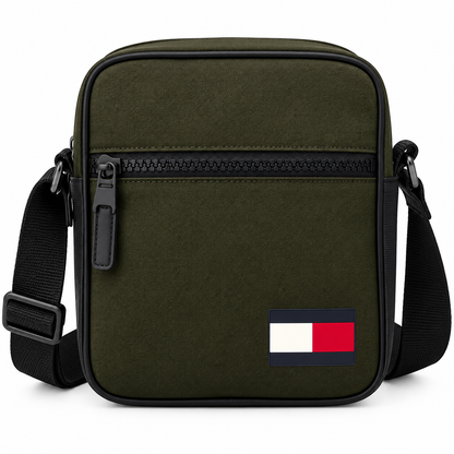 TOMMY HILFIGER GREEN MEN CROSSBAG