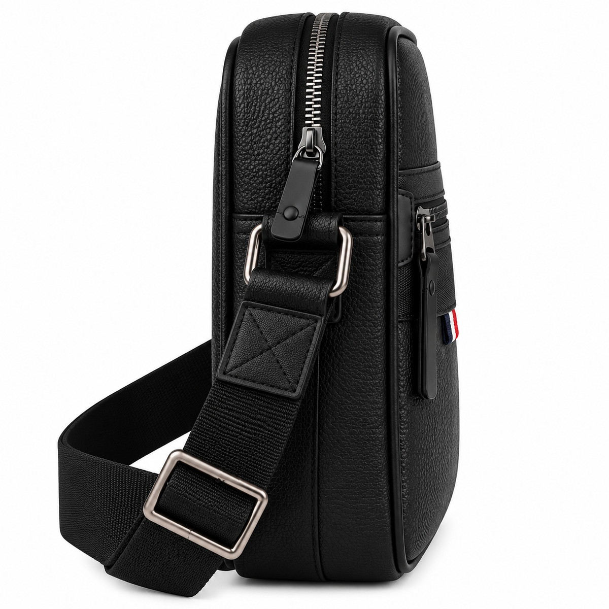 TOMMY HILFIGER BLACK MEN CROSSBODY BAG