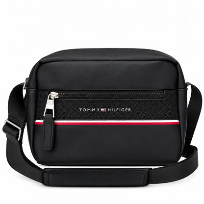 TOMMY HILFIGER BLACK MEN CROSSBAG