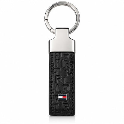 TOMMY GENUINE LEATHER SET WALLET, CH & CHAIN