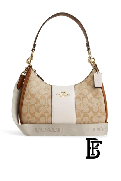 Coach Beige   Women Shoulder Bag Ct257  – Elegant Everyday Shoulder Bag image 0