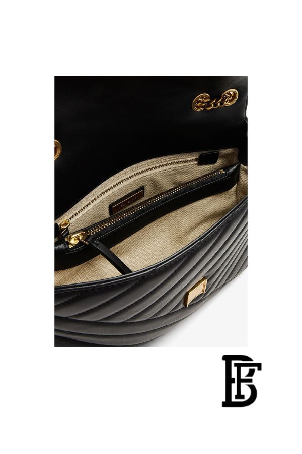 Tory Burch Black Leather Women Handbag 90452 001 – Elegant Everyday Shoulder Bag image 12