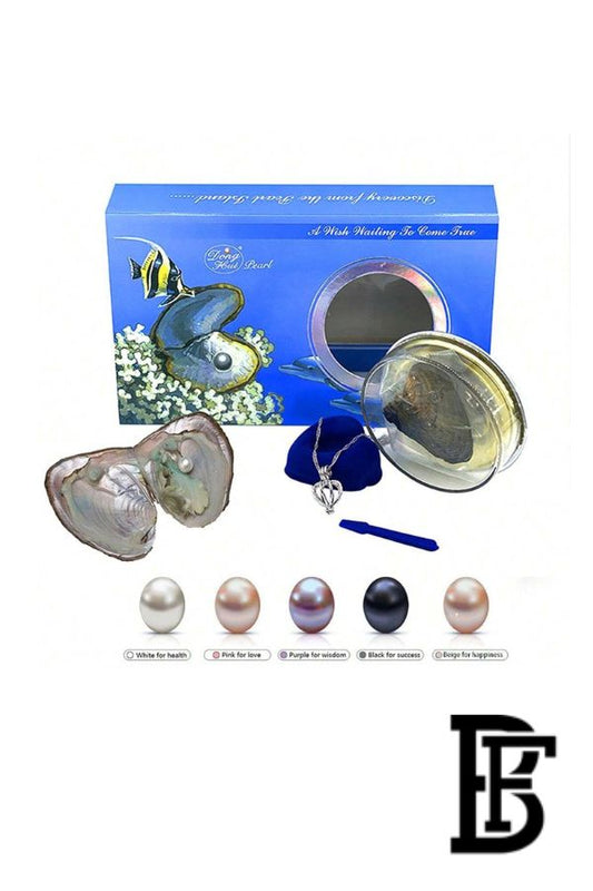 Wish Pearl in Oyster Gift Set with Pendant – NWT image 0
