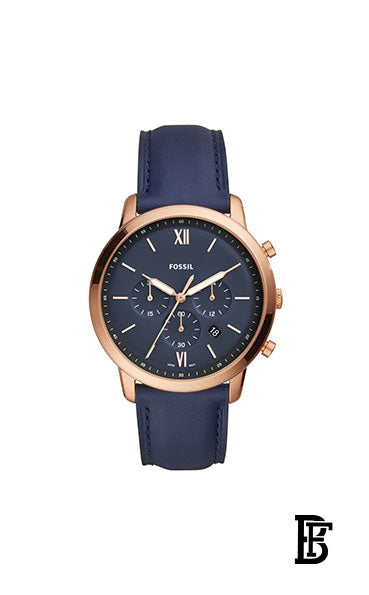 FOSSIL Men's Water Resistant Analog Watch FS5454 + Gift perfume tester 30 ml image 2