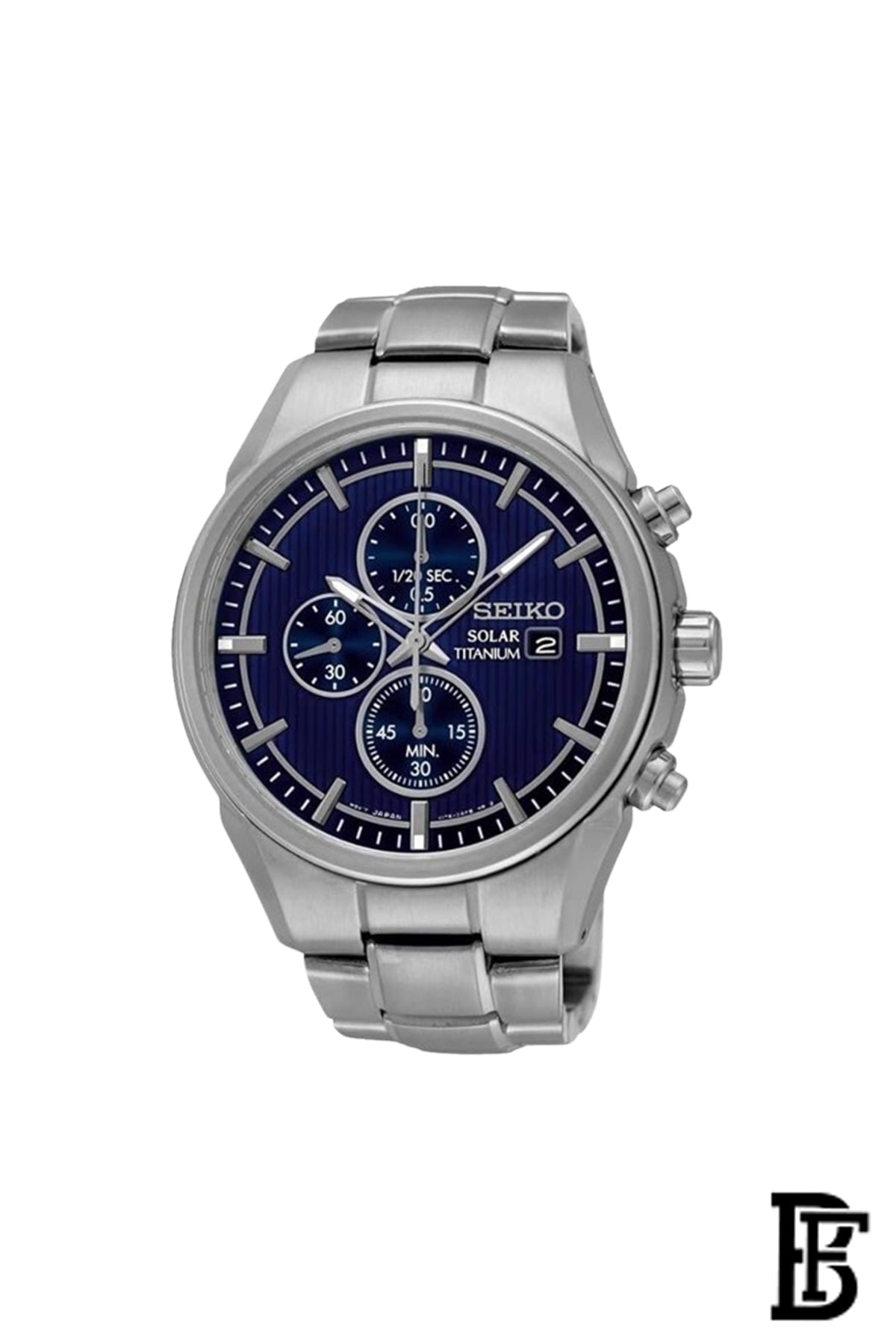 Seiko Solar Titanium Chronograph SSC365P1 image 1